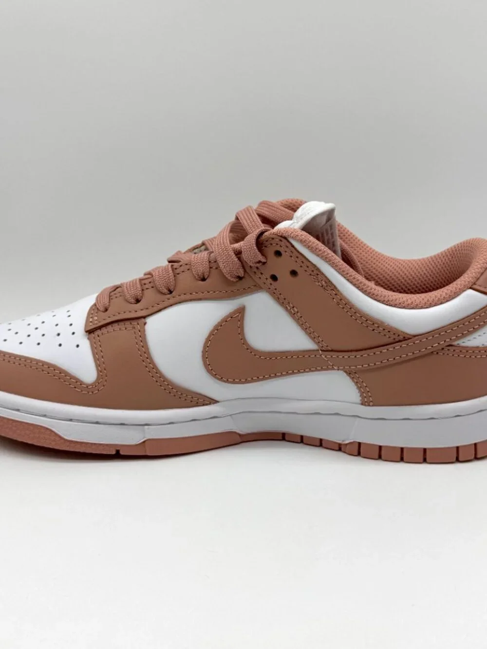 Nike Womens Dunk Low White Rose Whisper Shoes Sz 7.5 New w/o Box DD1503-118 - Picture 7 of 9